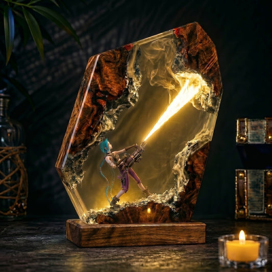 League of Legends Epoxy Lamp