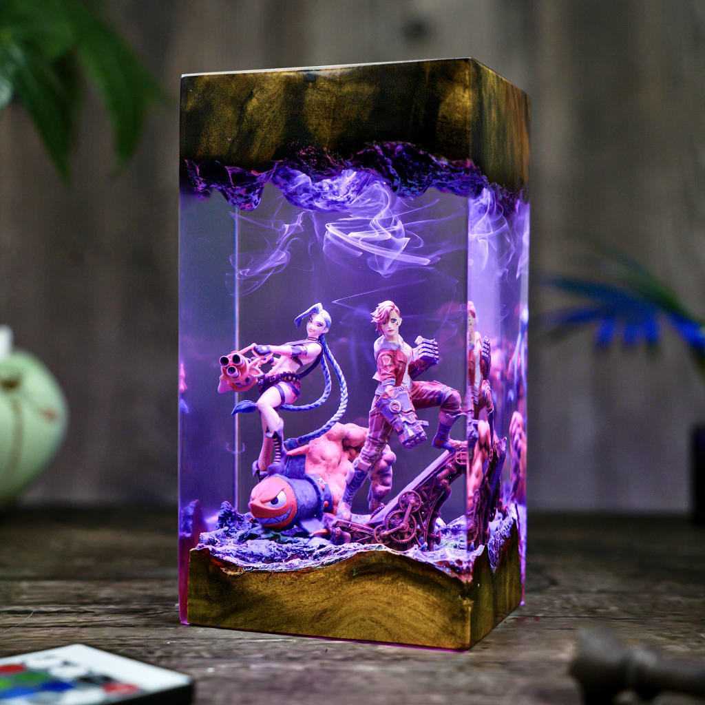 League of Legends Epoxy Lamp