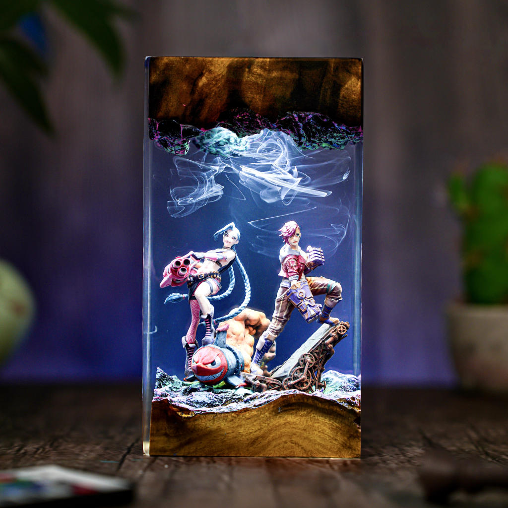 League of Legends Epoxy Lamp