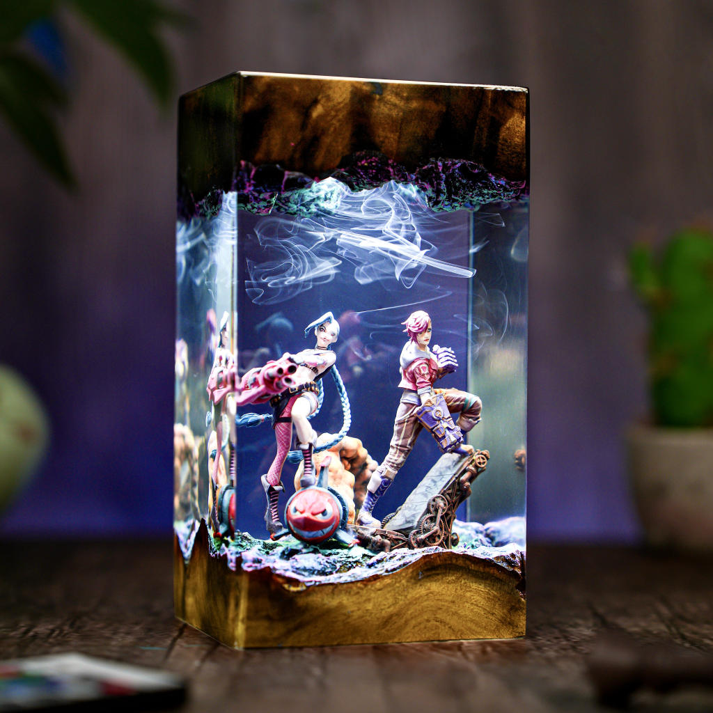 League of Legends Epoxy Lamp